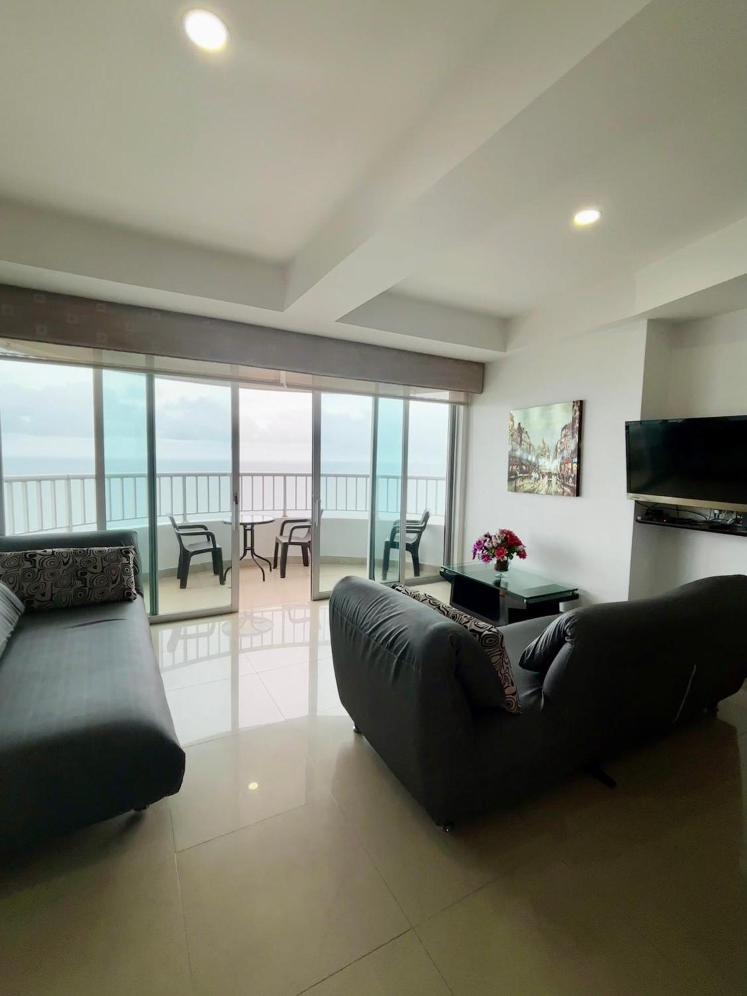Paraiso En Bocagrande Con Vista Al Mar Картахена Экстерьер фото